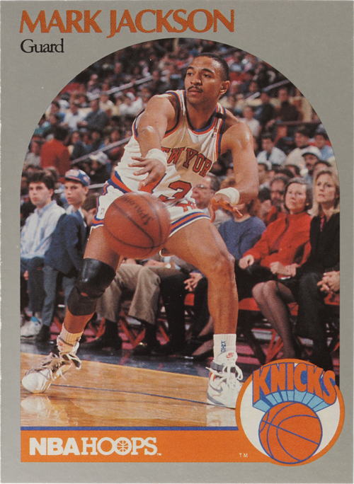 Mark Jackson trading card