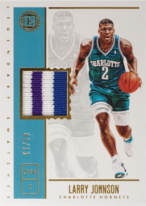Larry Johnson trading card