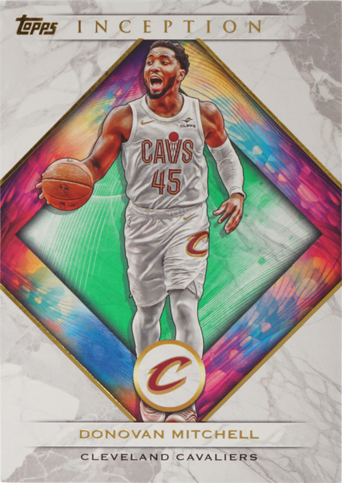 Donovan Mitchell trading card