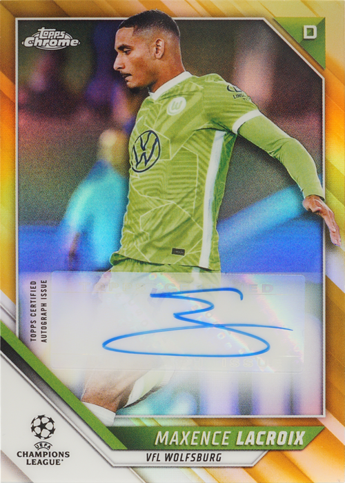 Maxence Lacroix trading card