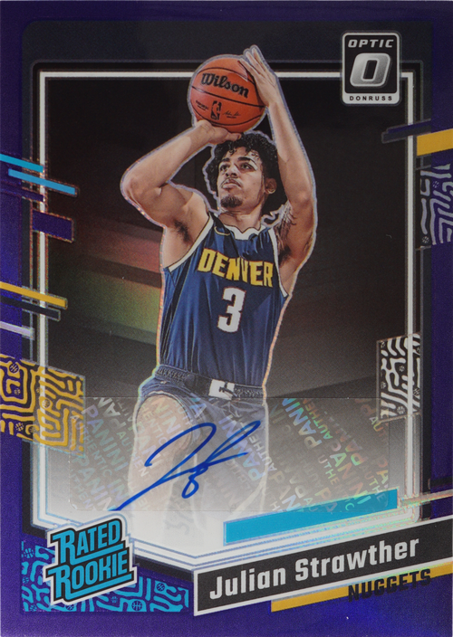 Julian Strawther trading card