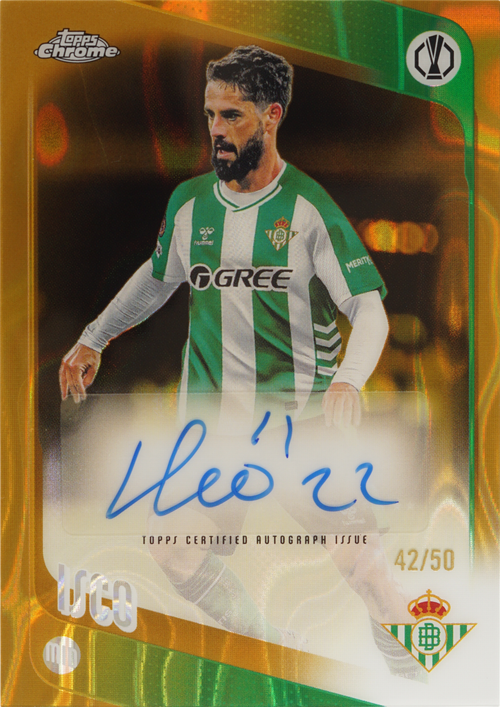 Isco trading card