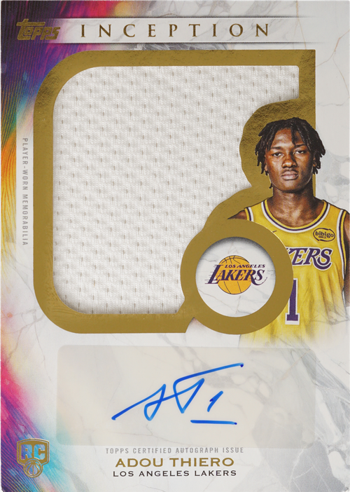 Adou Thiero trading card