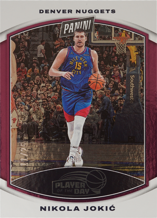 Nikola Jokic trading card