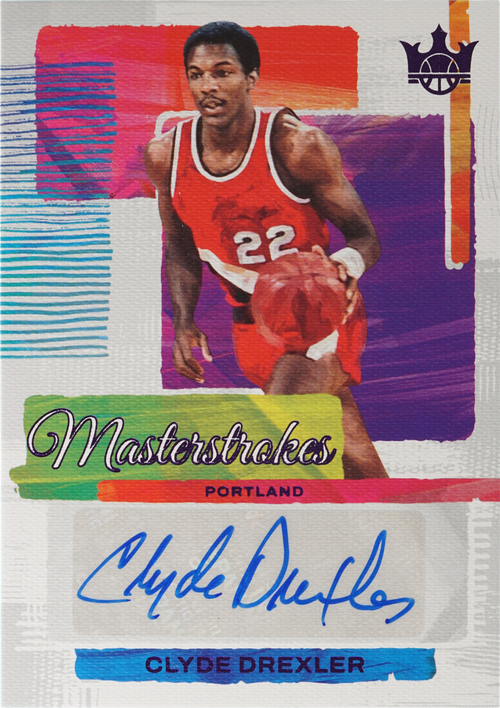 Clyde Drexler trading card