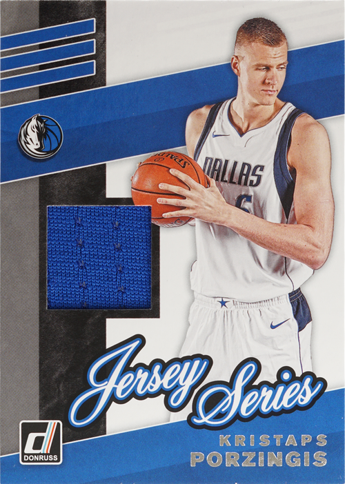 Kristaps Porzingis trading card
