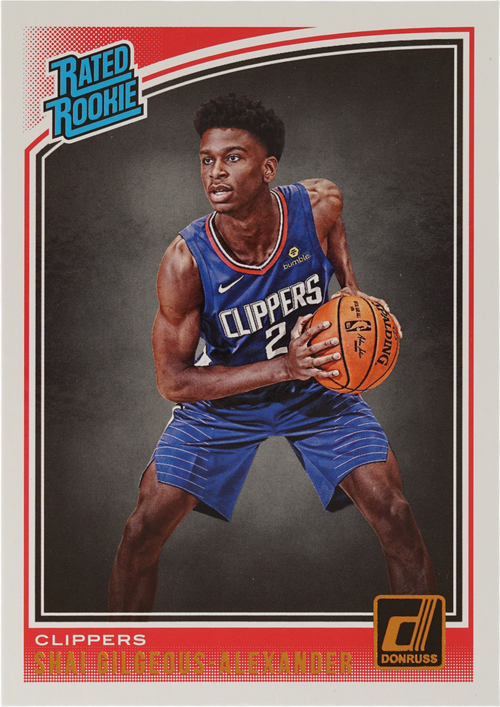Shai Gilgeous-Alexander trading card