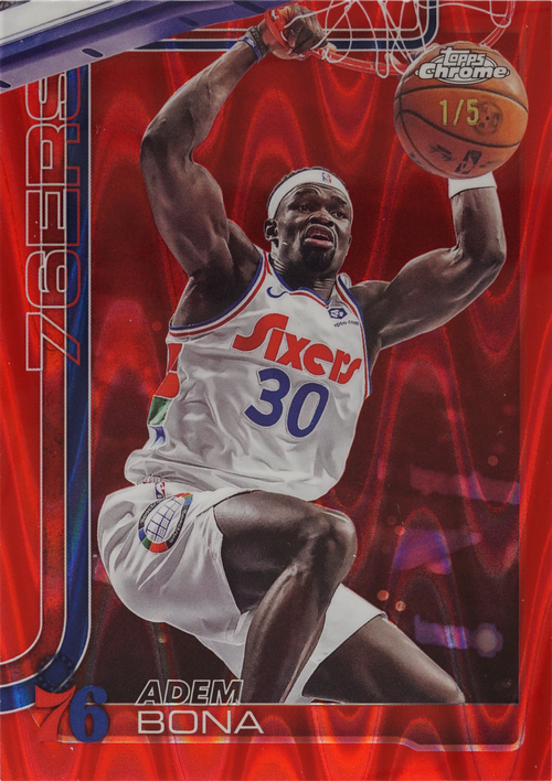 Adem Bona trading card