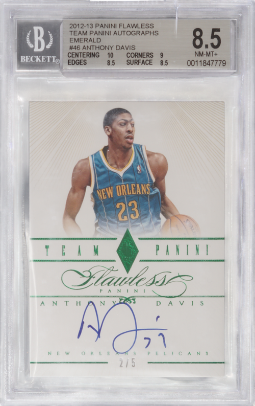 Anthony Davis trading card