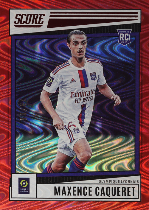 Maxence Caqueret trading card