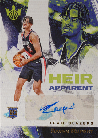 Rayan Rupert trading card