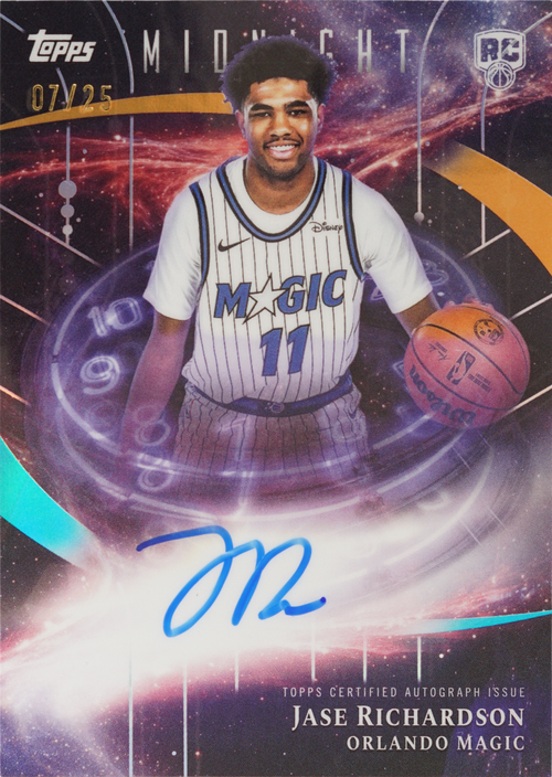 Jase Richardson trading card