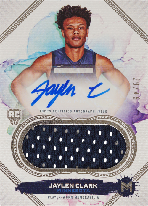 Jaylen Clark trading card