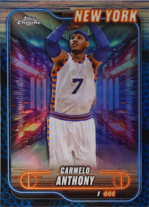 Carmelo Anthony trading card
