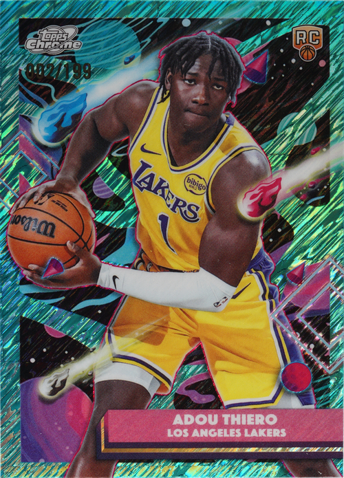 Adou Thiero trading card