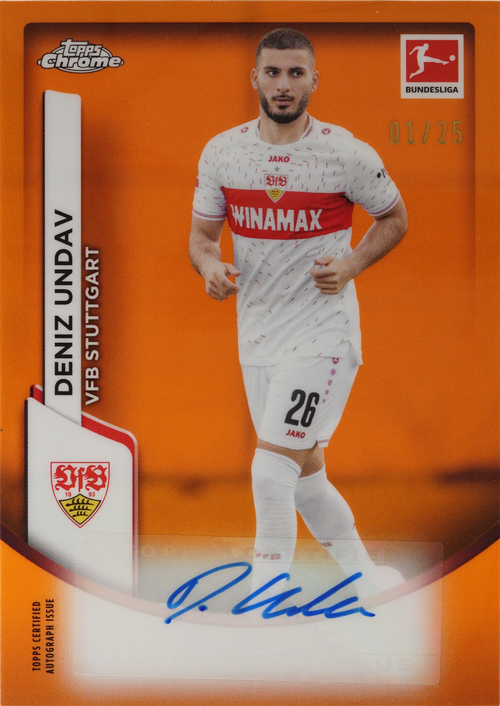 Deniz Undav trading card