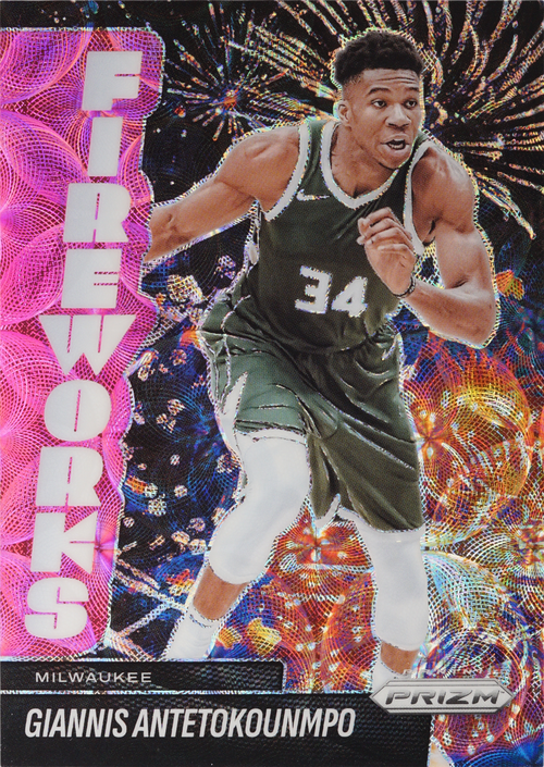 Giannis Antetokounmpo trading card