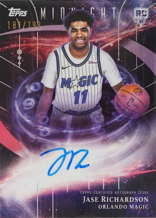 Jase Richardson trading card