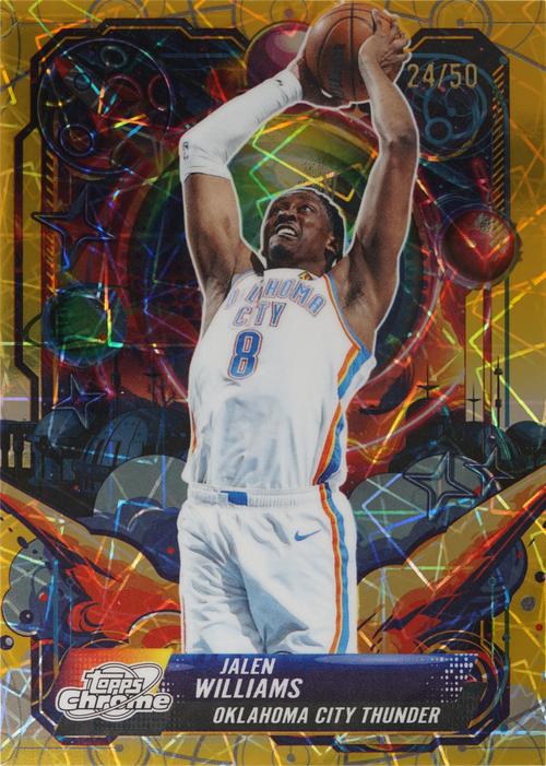 Jalen Williams trading card