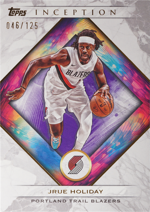 Jrue Holiday trading card