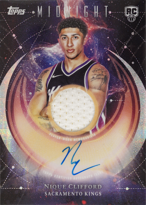 Nique Clifford trading card