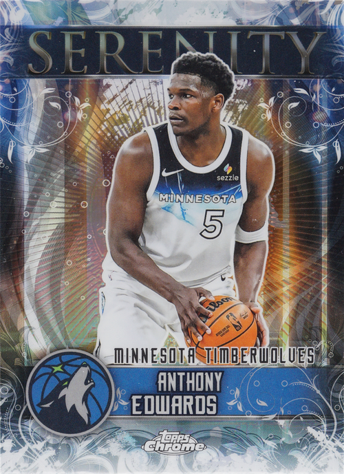 Anthony Edwards trading card
