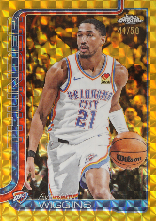 Aaron Wiggins trading card