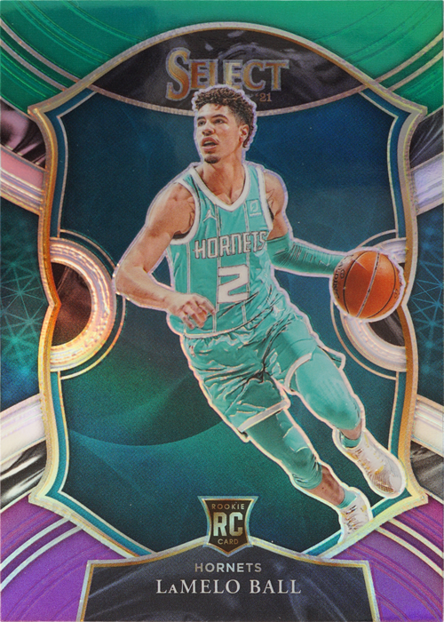 LaMelo Ball trading card