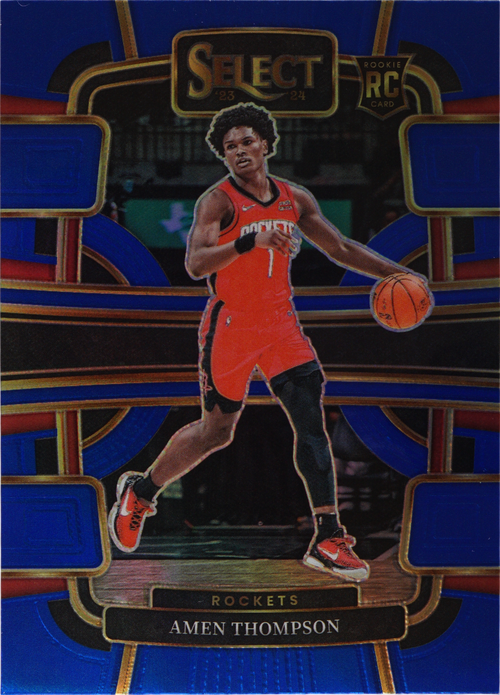 Amen Thompson trading card