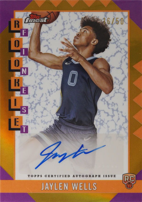 Jaylen Wells trading card
