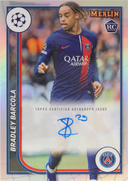 Bradley Barcola trading card