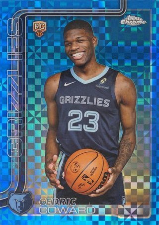 Cedric Coward trading card