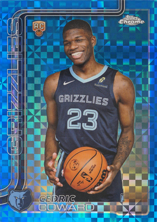 Cedric Coward trading card