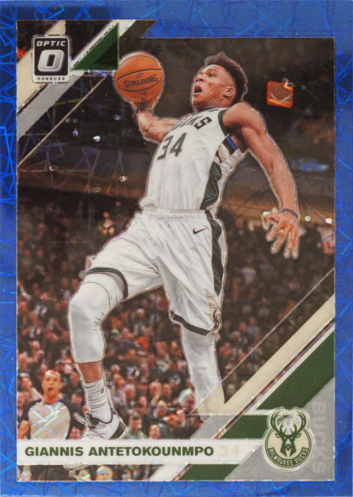 Giannis Antetokounmpo trading card