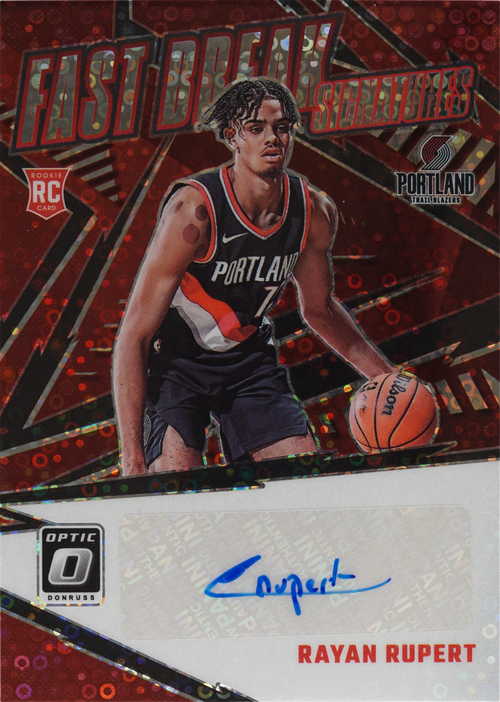 Rayan Rupert trading card