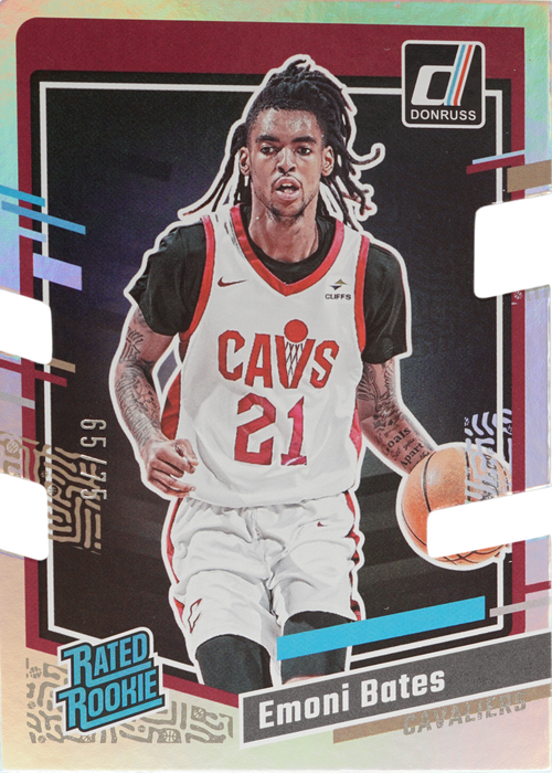 Emoni Bates trading card