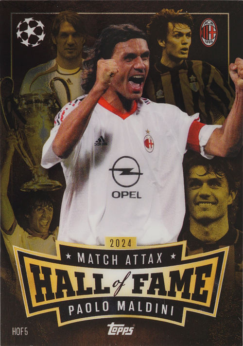 Paolo Maldini trading card