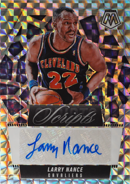 Larry Nance trading card