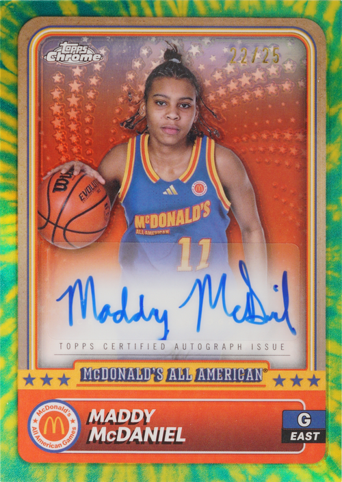 Maddy McDaniel trading card