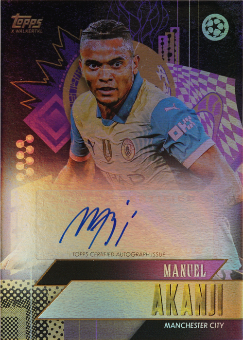 Manuel Akanji trading card