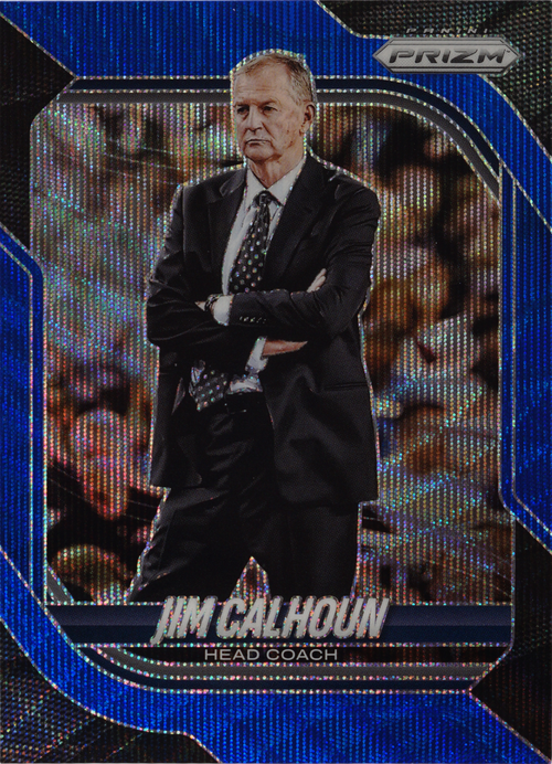 Jim Calhoun trading card