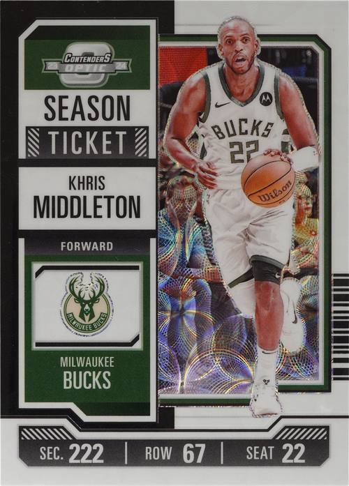 Khris Middleton trading card