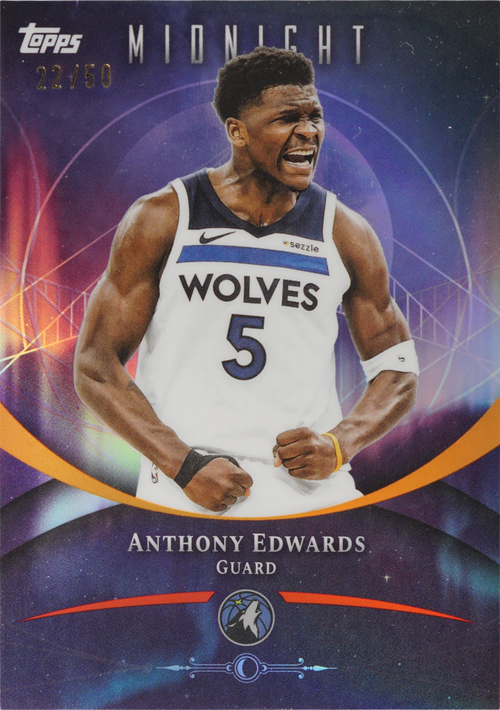 Anthony Edwards trading card