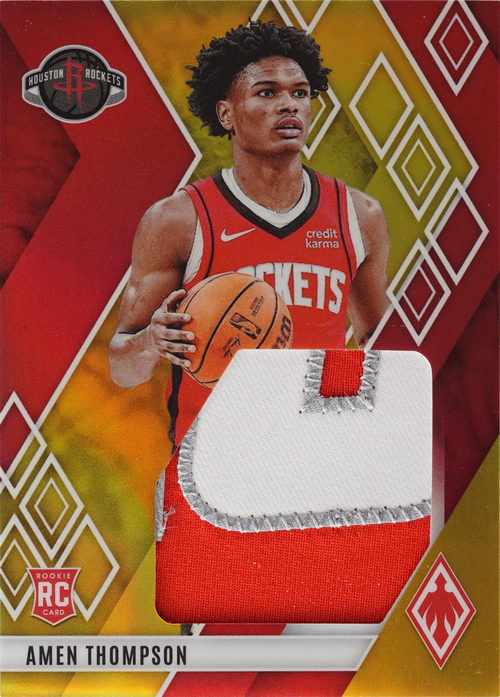 Amen Thompson trading card