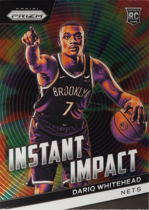 Dariq Whitehead trading card