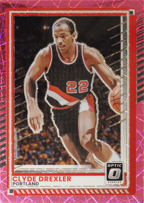 Clyde Drexler trading card
