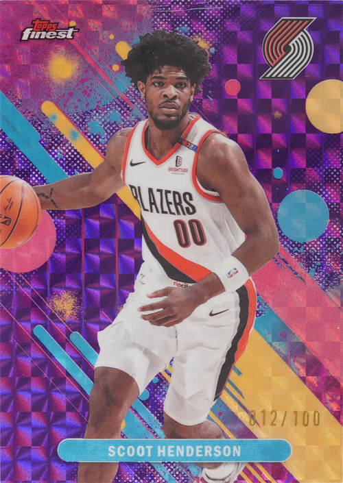 Scoot Henderson trading card