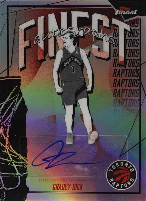Gradey Dick trading card