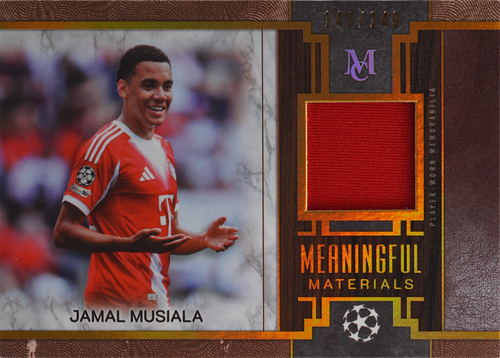 Jamal Musiala trading card