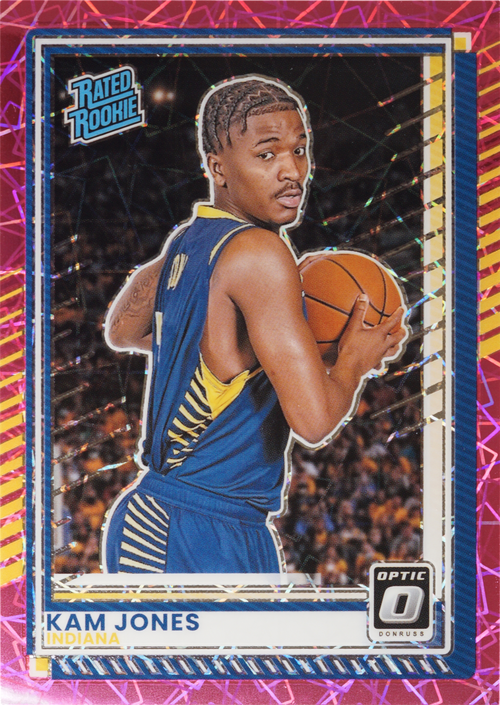 Kam Jones trading card